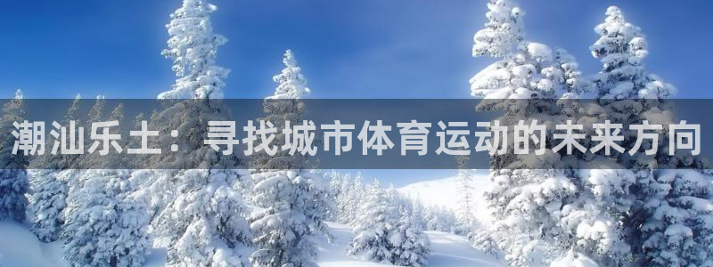 yy易游官网下载平台注册流程图：潮汕乐土：寻找城市体育运动的