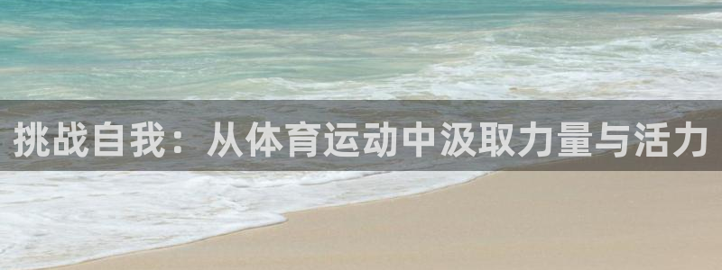 海南yy易游官网下载：挑战自我：从体育运动中汲取力量与活力